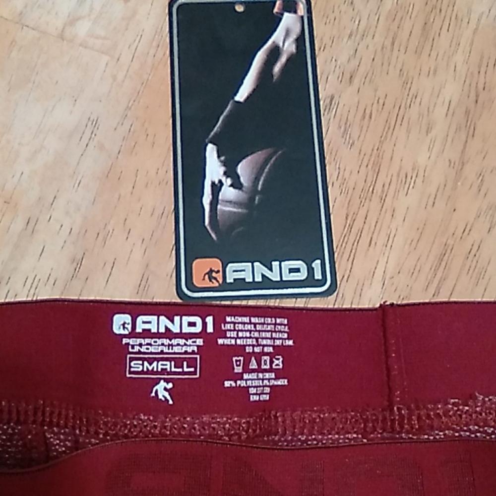 Men's small AND1 underware - Picture 2 of 3